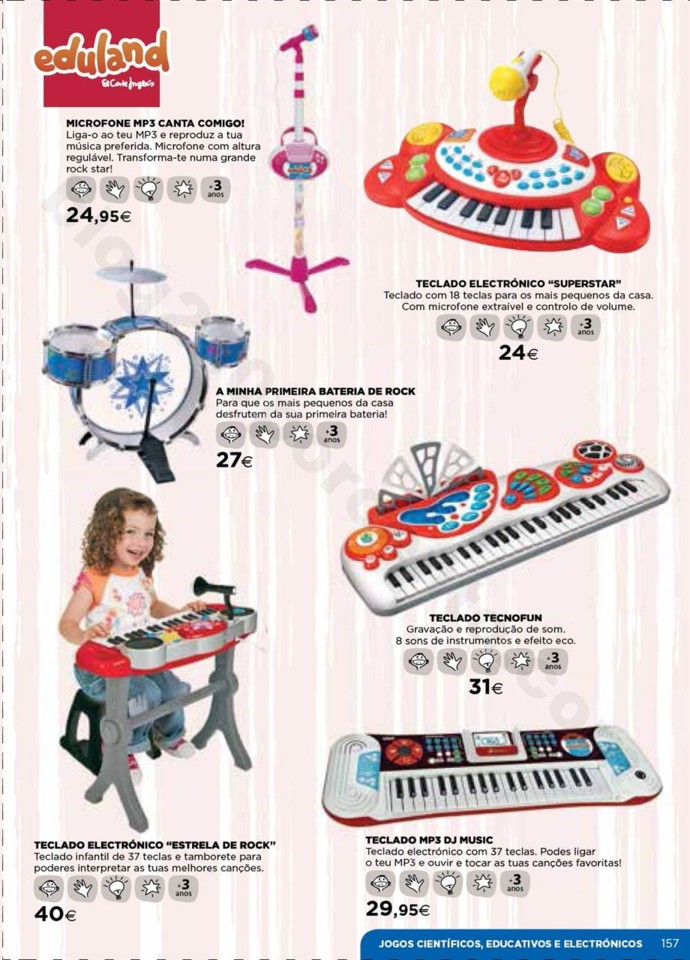 Antevisão Folheto Brinquedos Natal El Corte Ingl