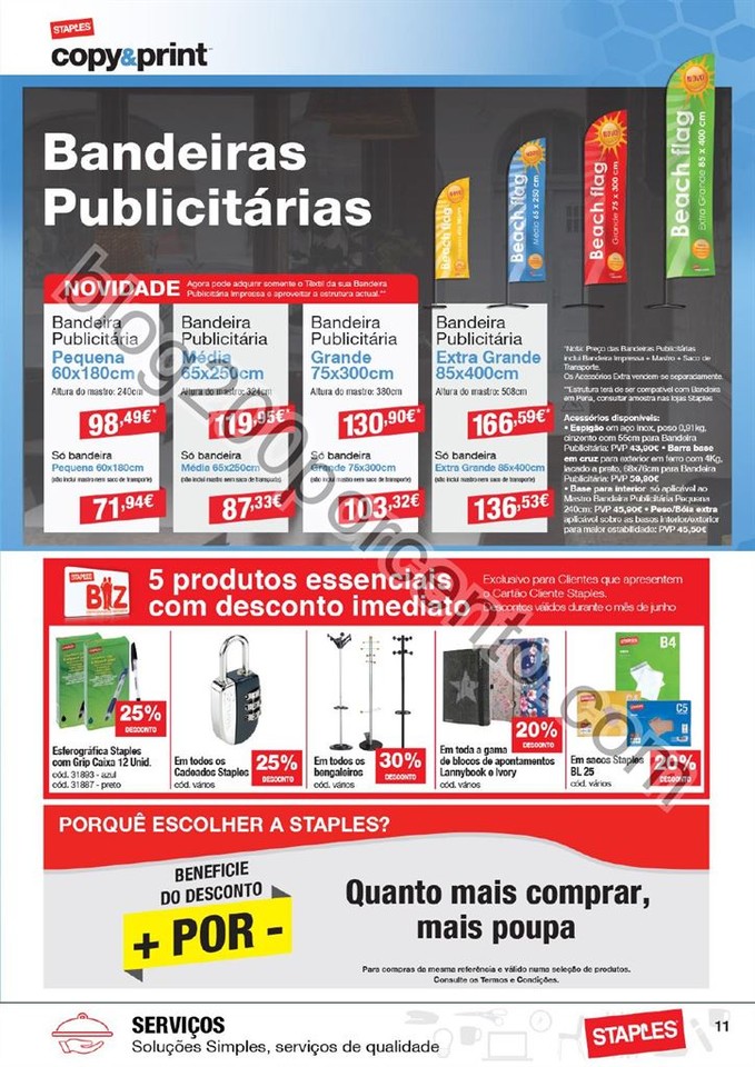 Antevisão Folheto STAPLES Promoções de 2 a 14 j