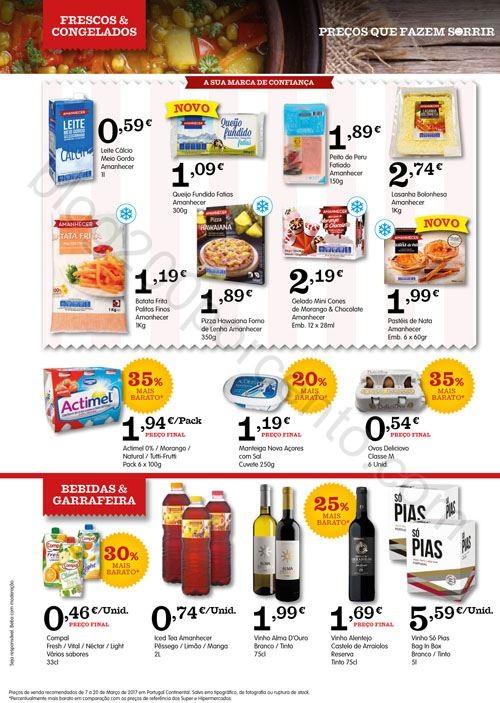 Antevisão Folheto AMANHECER Promoções de 7 a 20