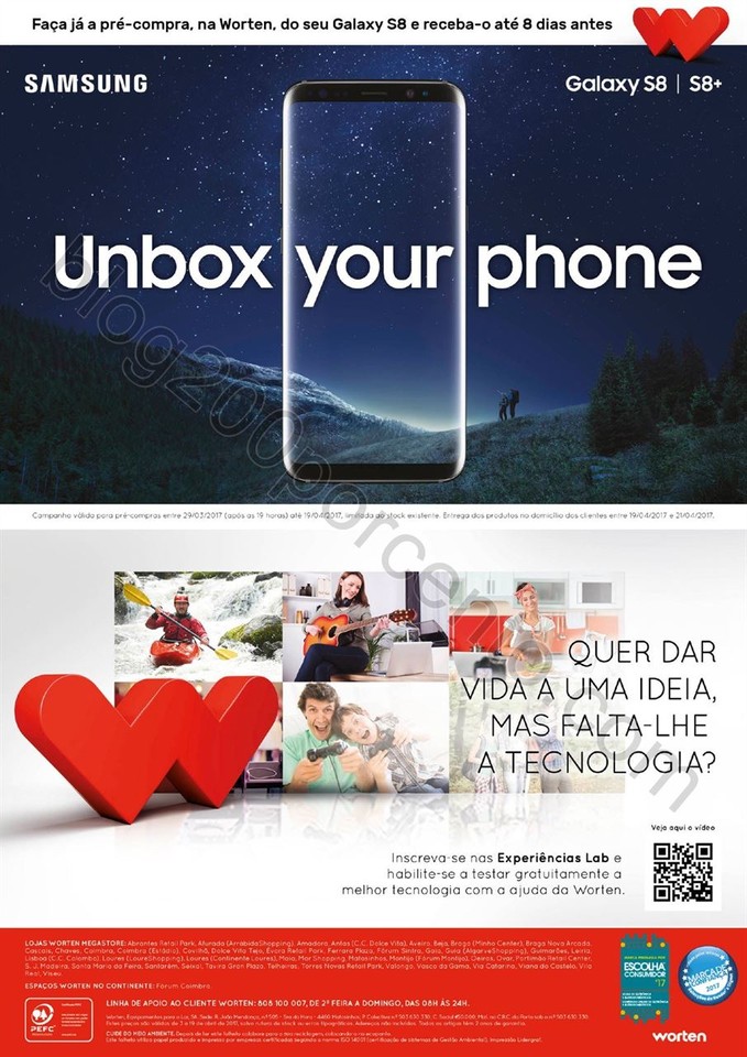 Antevisão Folheto WORTEN Promoções de 3 a 19 ab