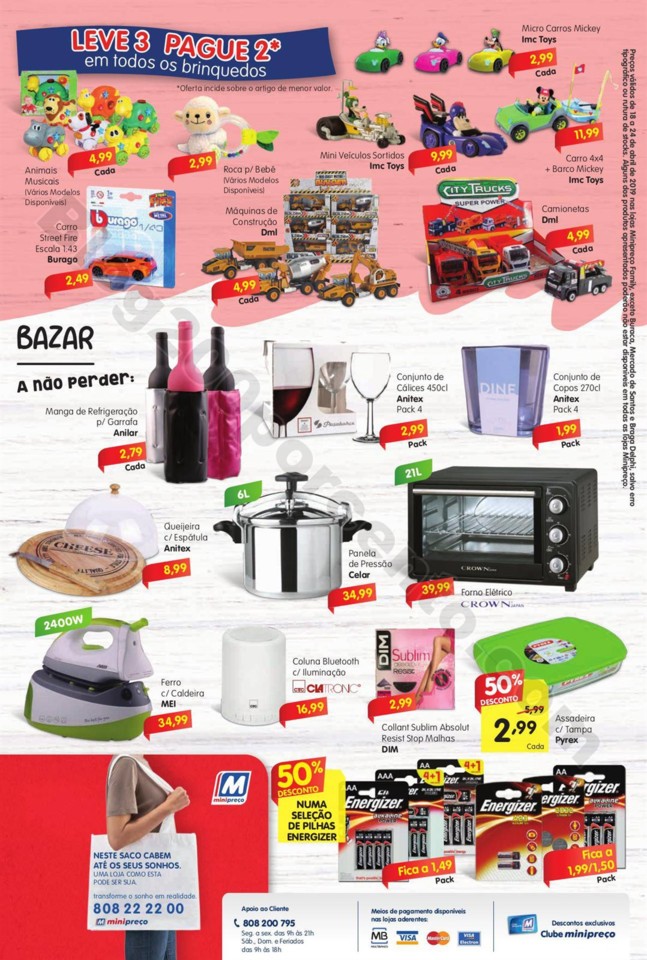 Antevisão Folheto MINIPREÇO Family promoções d