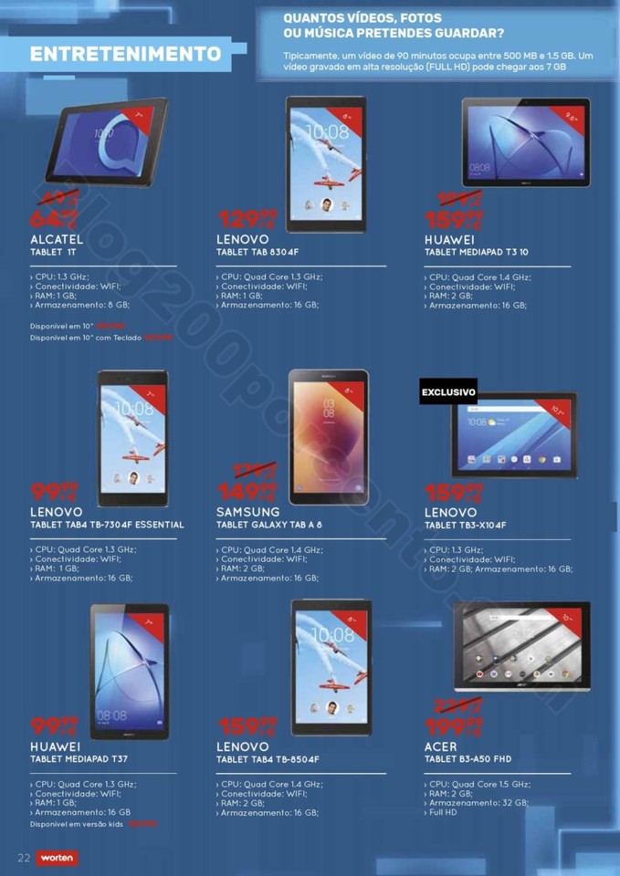Antevisão Folheto WORTEN Especial Tecnologia 14 a