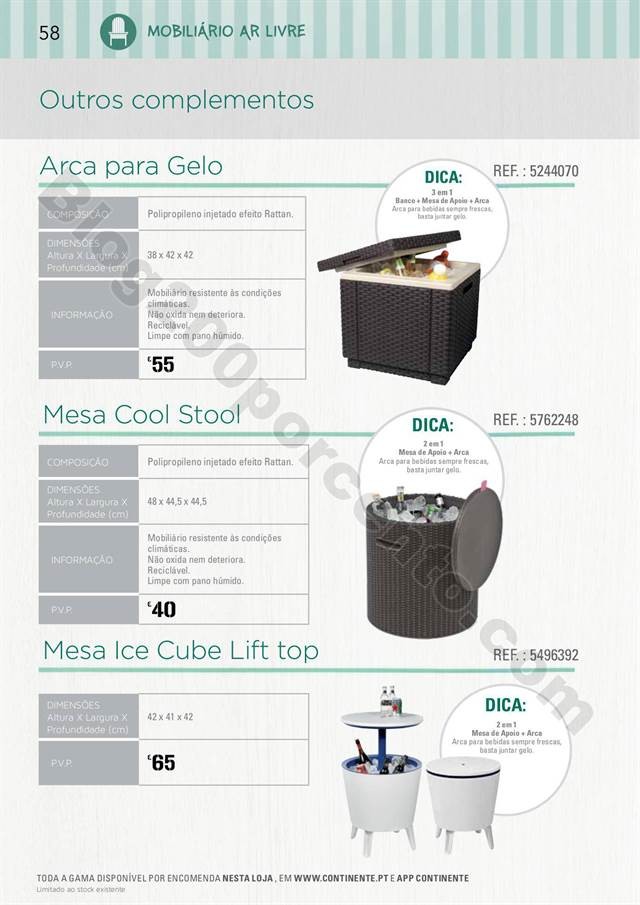 Antevisão Catálogo CONTINENTE Especial Ar Livre 