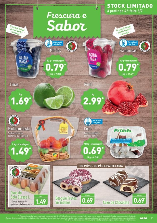 Antevisão Folheto ALDI Promoções a partir de 3 