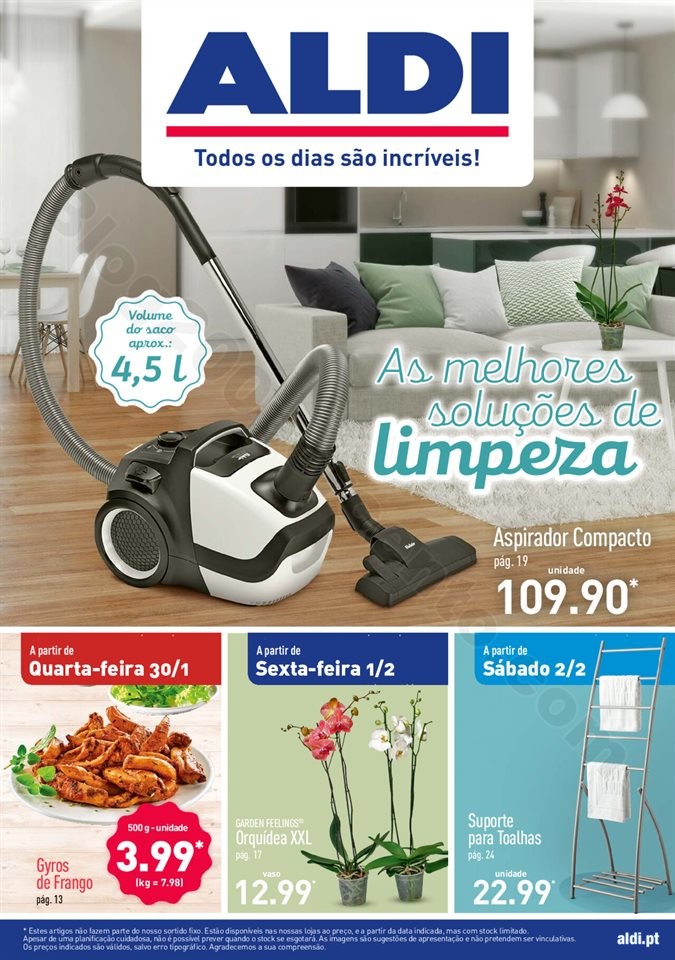 Antevisão Folheto ALDI Promoções a partir de 30