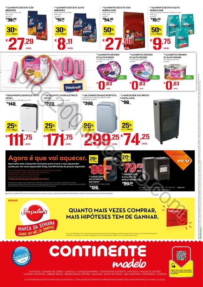 Antevisão Folheto CONTINENTE Madeira promoções 
