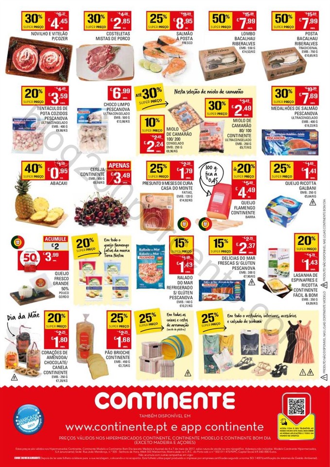Antevisão Folheto CONTINENTE Fim de semana promo