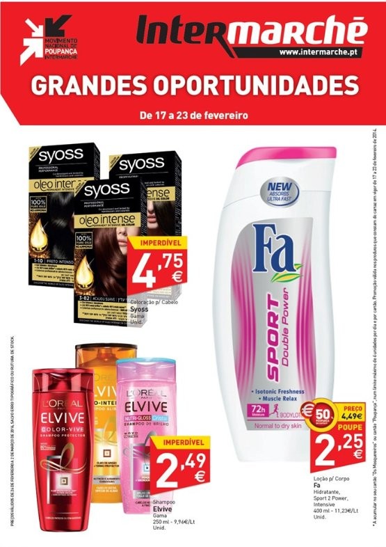 Monofolha | INTERMARCHÉ | até 23 fevereiro