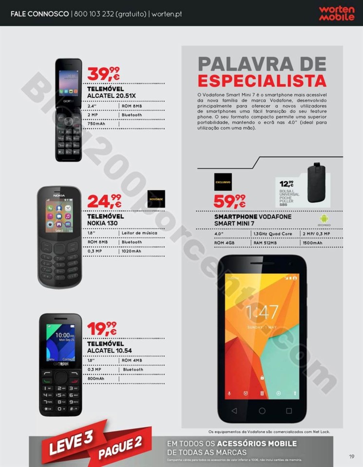 Antevisão Folheto WORTEN Mobile Promoções 25 ja