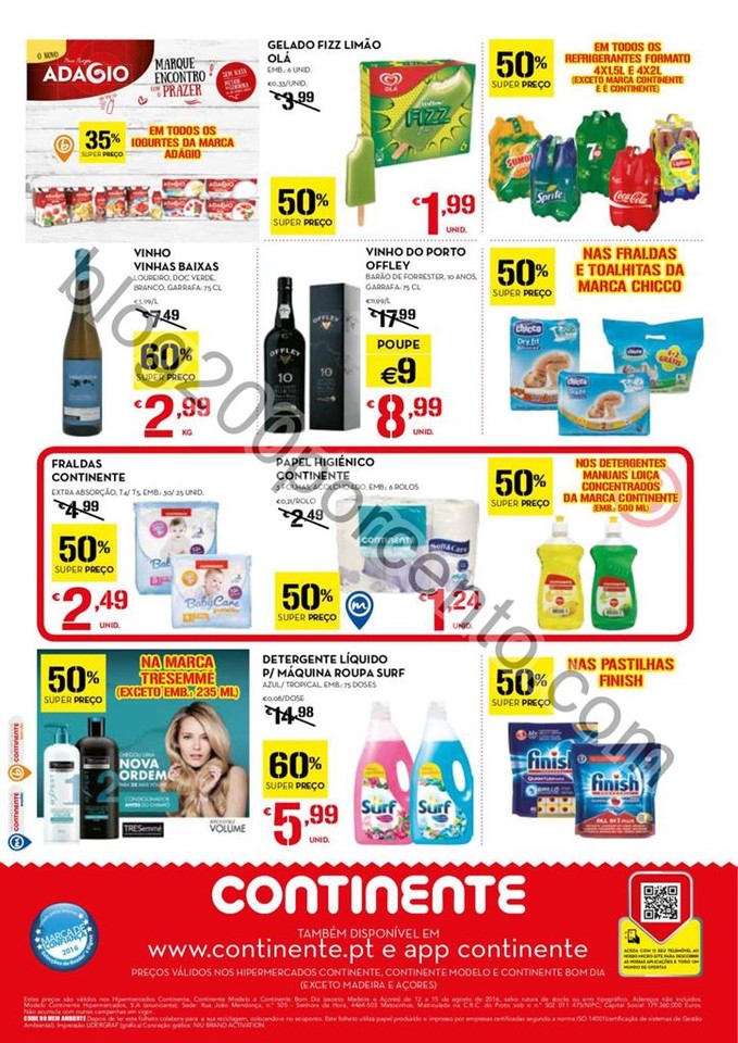 Antevisão Folheto CONTINENTE Fim de semana de 12 