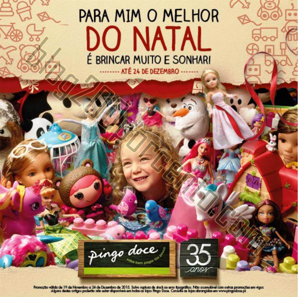 Antevisão Folheto PINGO DOCE Brinquedos Natal de 