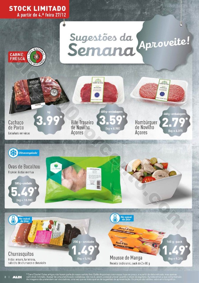 Antevisão Folheto ALDI promoções a partir de 27