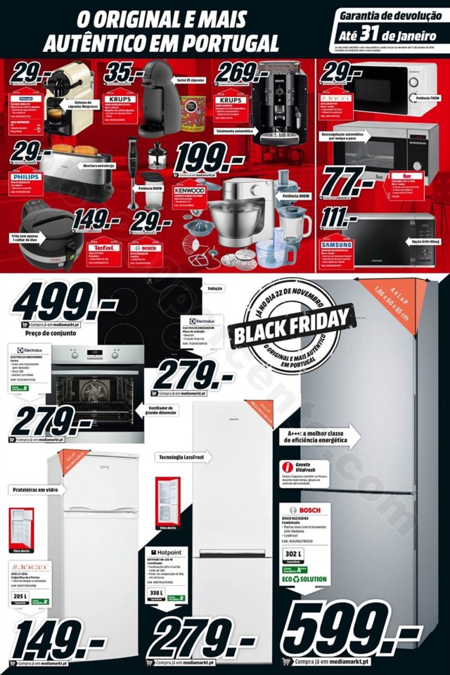 Antevisão Folheto MEDIA MARKET Black Friday promo