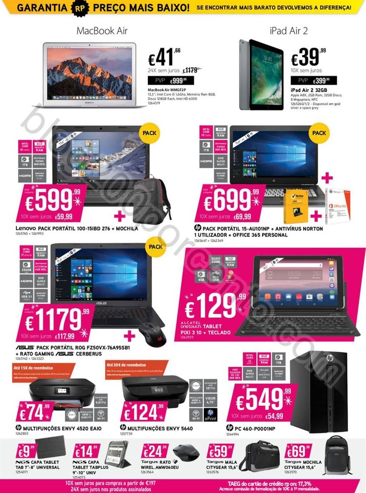 Antevisão Folheto RADIO POPULAR Promoções de 22