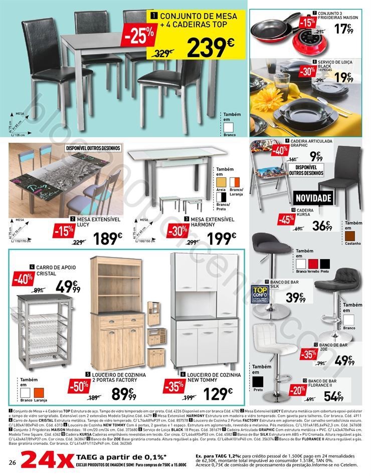 Antevisão Folheto CONFORAMA Promoções de 26 jan