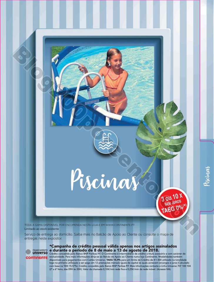 Antevisão Catálogo CONTINENTE Ar livre de 8 maio