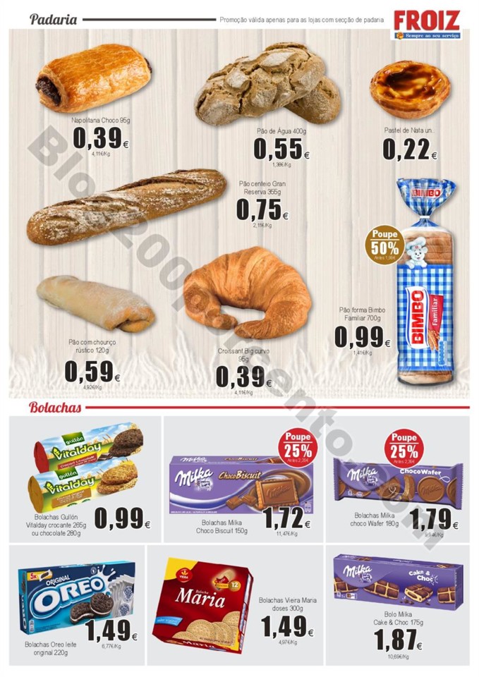 Antevisão Folheto FROIZ Promoções de 11 a 24 ou