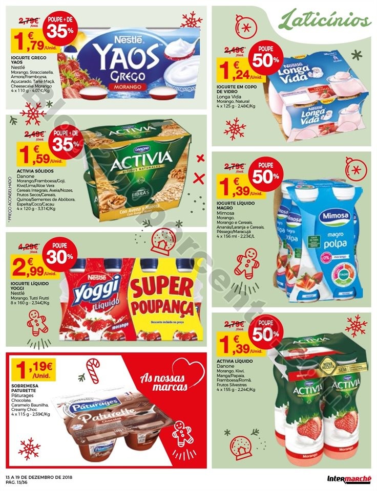 Antevisão Folheto INTERMARCHÉ promoções de 13 