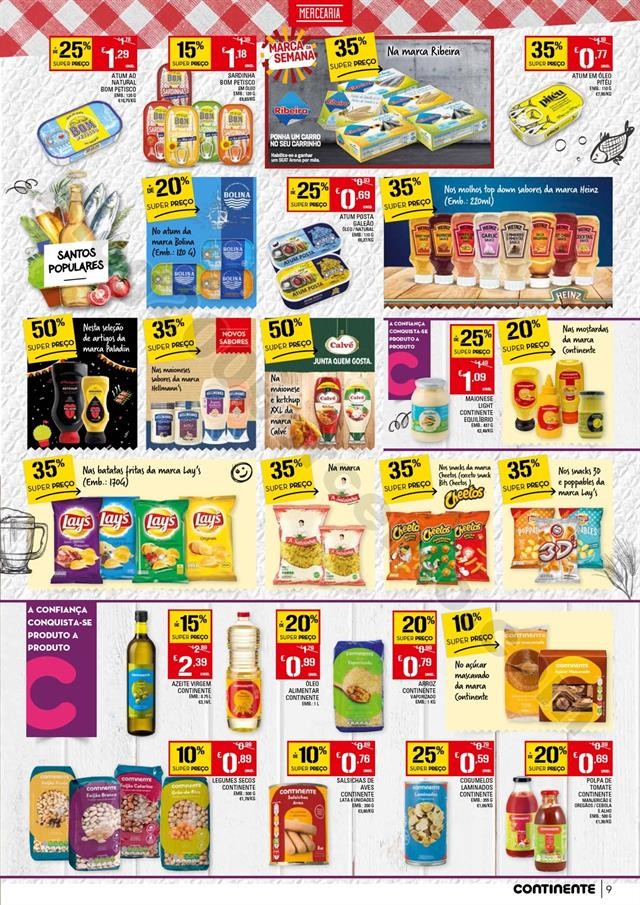 Antevisão Folheto CONTINENTE Promoções de 11 a 