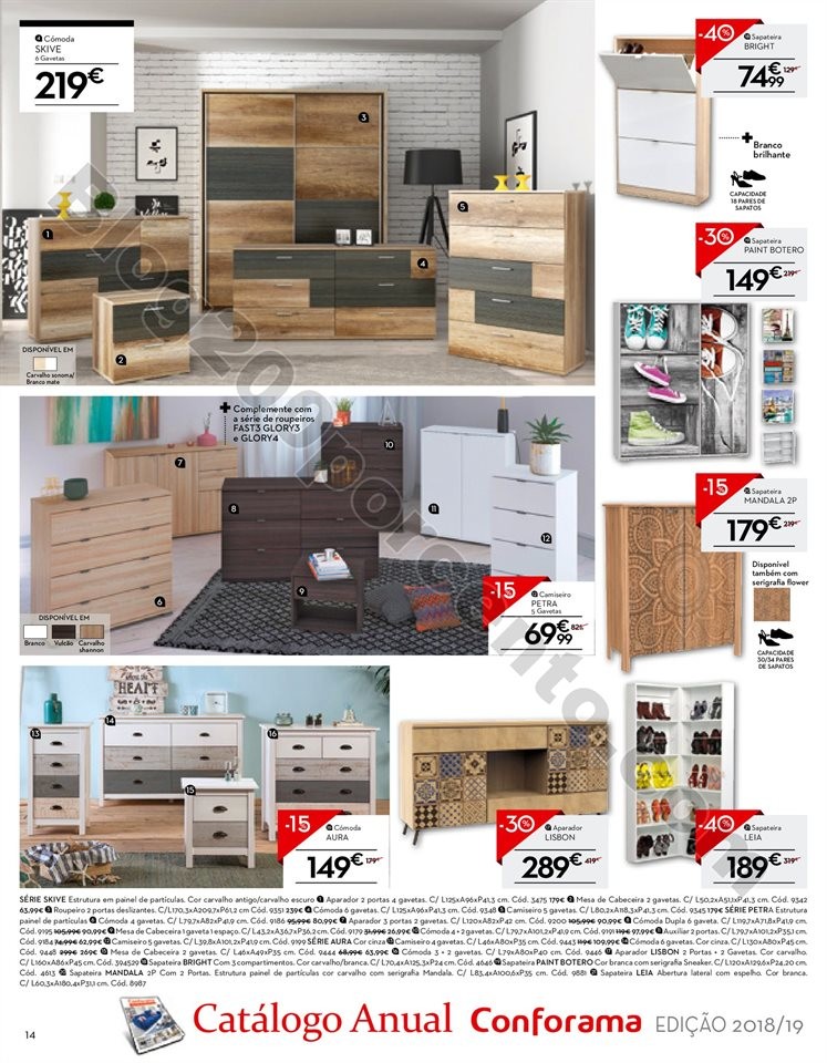 Antevisão Folheto CONFORAMA Promoções de 1 a 22