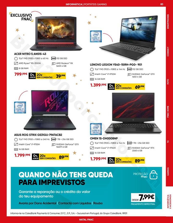 Antevisão Folheto FNAC Natal Tecnologia Promoçõ