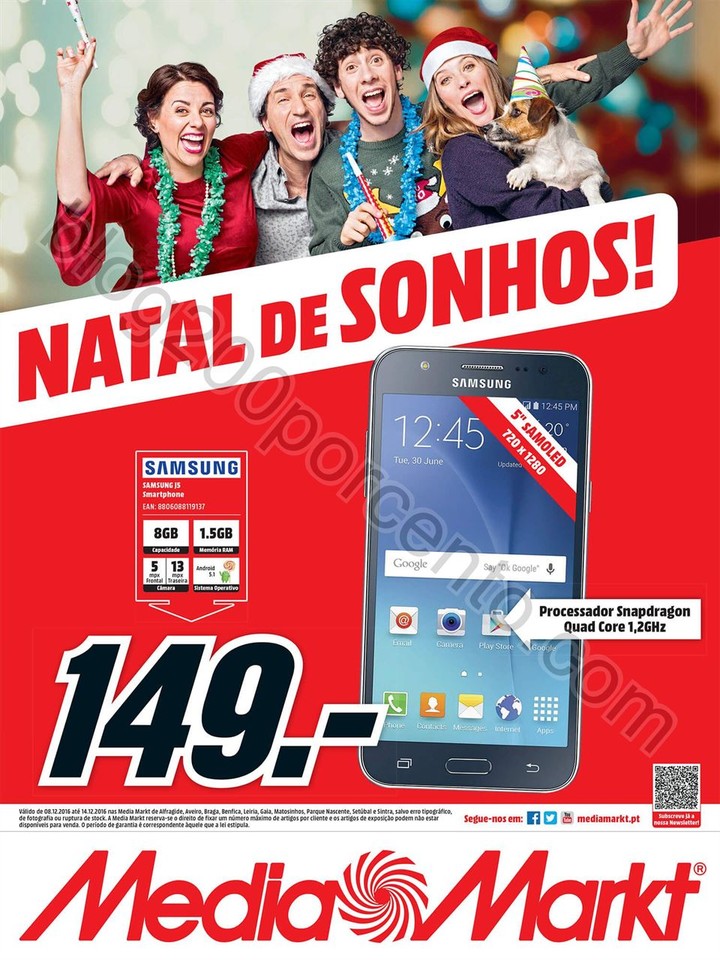 Antevisão Folheto MEDIA MARKT Promoções de 8 a 