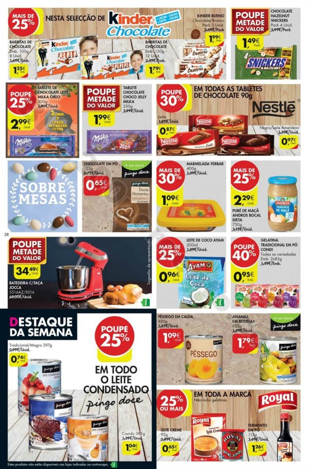 Antevisão Folheto PINGO DOCE Promoções de 20 a 