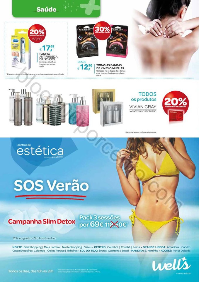 Antevisão Folheto WELLS Promoções de 23 agosto 