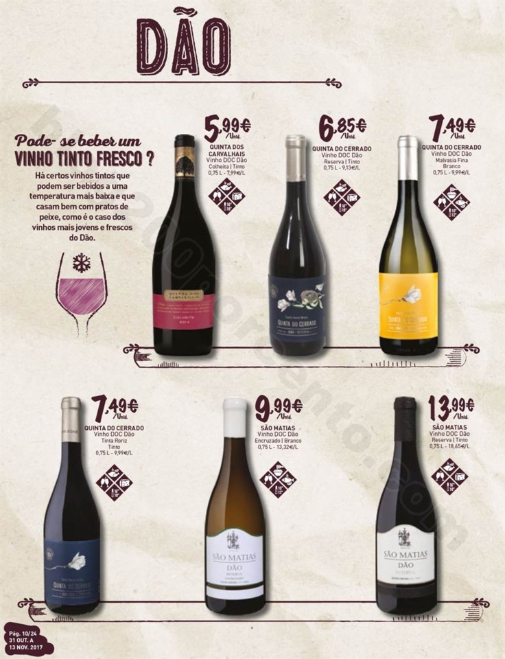 Antevisão Folheto INTERMARCHÉ Vinhos promoções