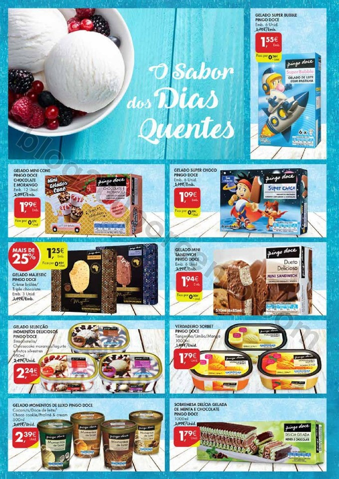 Antevisão Folheto PINGO DOCE Verão Promoções d