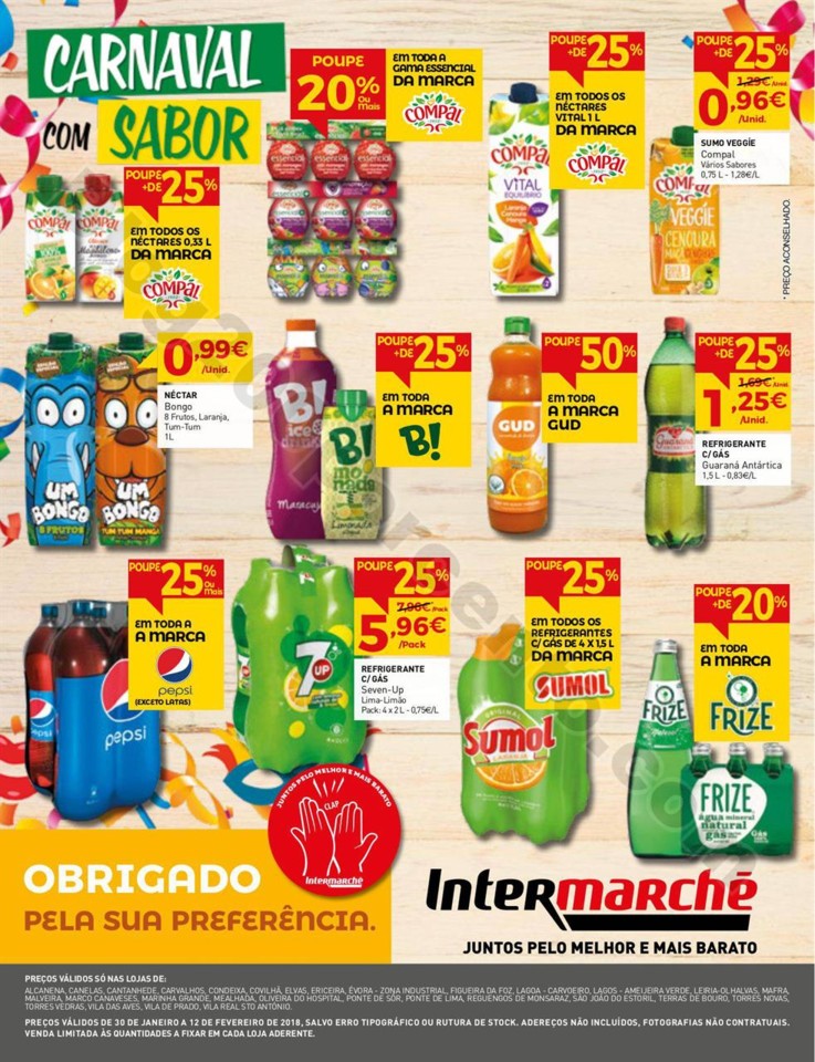 Antevisão Folheto INTERMARCHÉ Bebidas promoçõe
