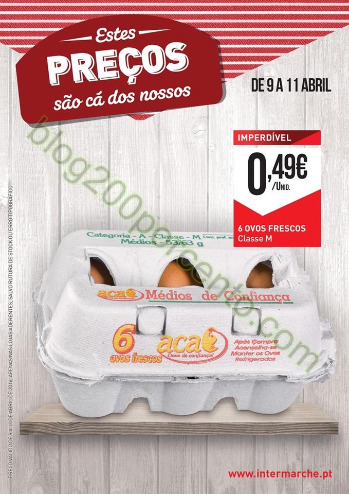 Antevisão Folheto INTERMARCHÉ promoções de 9 a