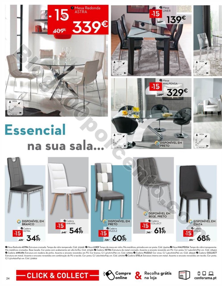 Antevisão Folheto CONFORAMA Promoções de 3 maio