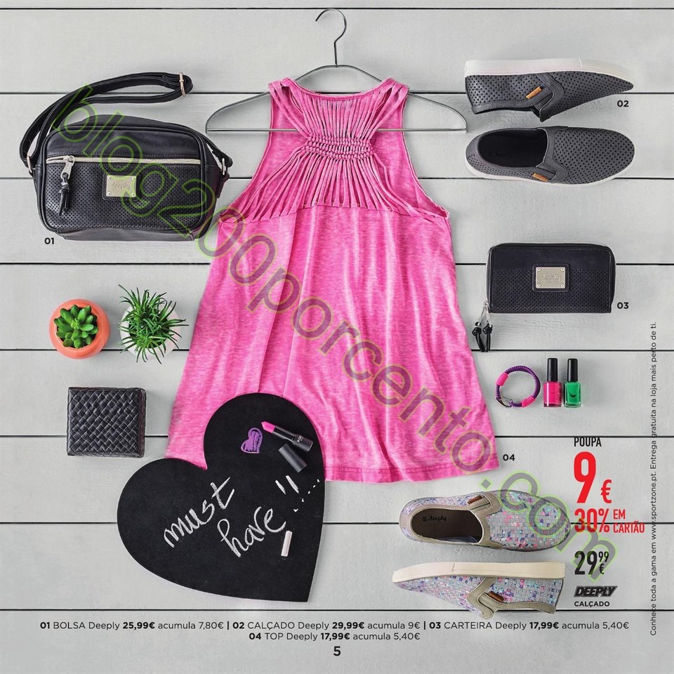 Novo Folheto SPORT ZONE promoções de 9 março a 