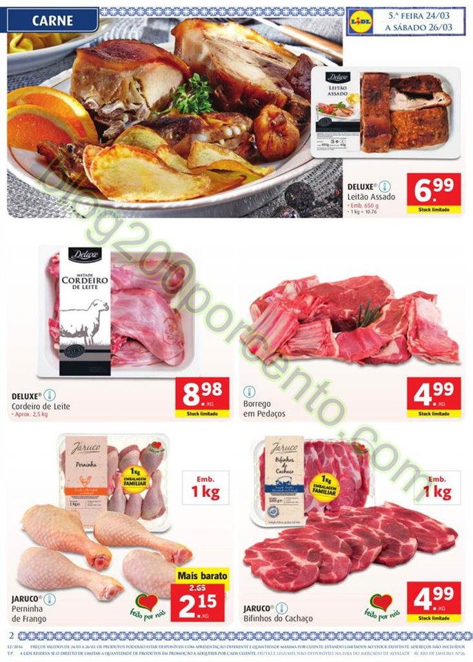 Antevisão Folheto LIDL Promoções de 24 a 30 mar