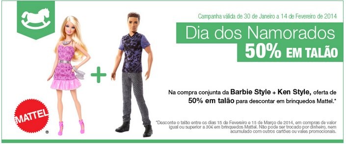50% de desconto | EL CORTE INGLÉS | até 14 fevereiro