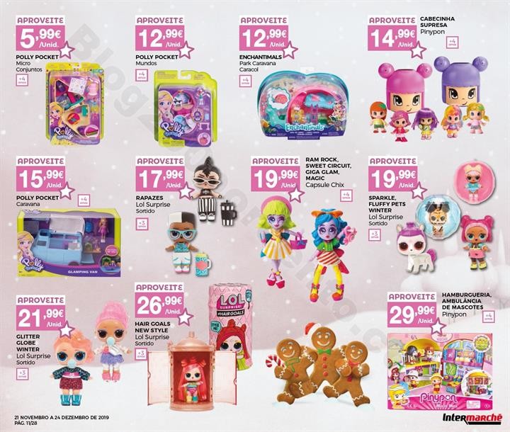 Antevisão Folheto INTERMARCHÉ Brinquedos Natal P