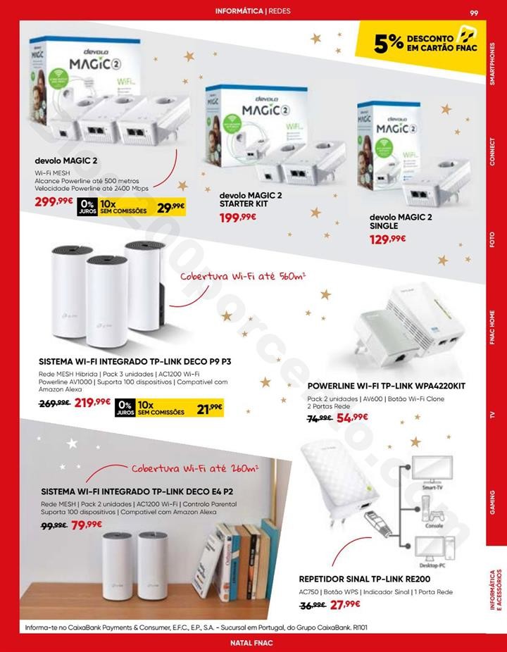 Antevisão Folheto FNAC Natal Tecnologia Promoçõ
