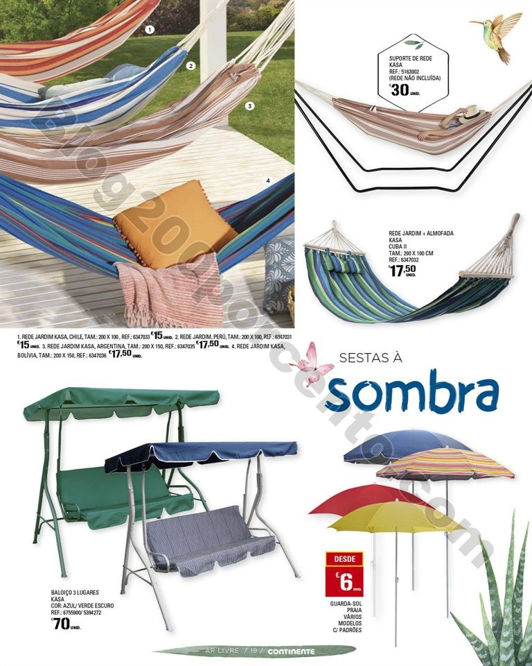 Antevisão Folheto CONTINENTE Feira ar livre promo