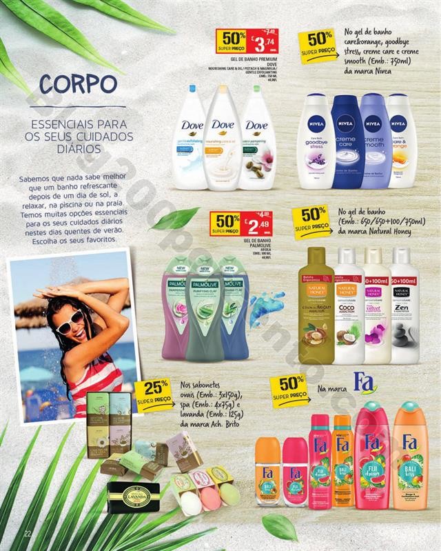 Antevisão Folheto CONTINENTE Beleza de Verão Pro