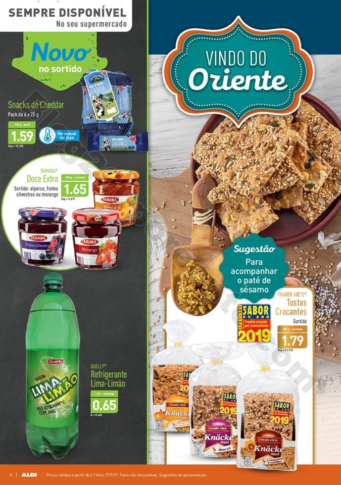 Antevisão Folheto ALDI Promoções a partir de 17