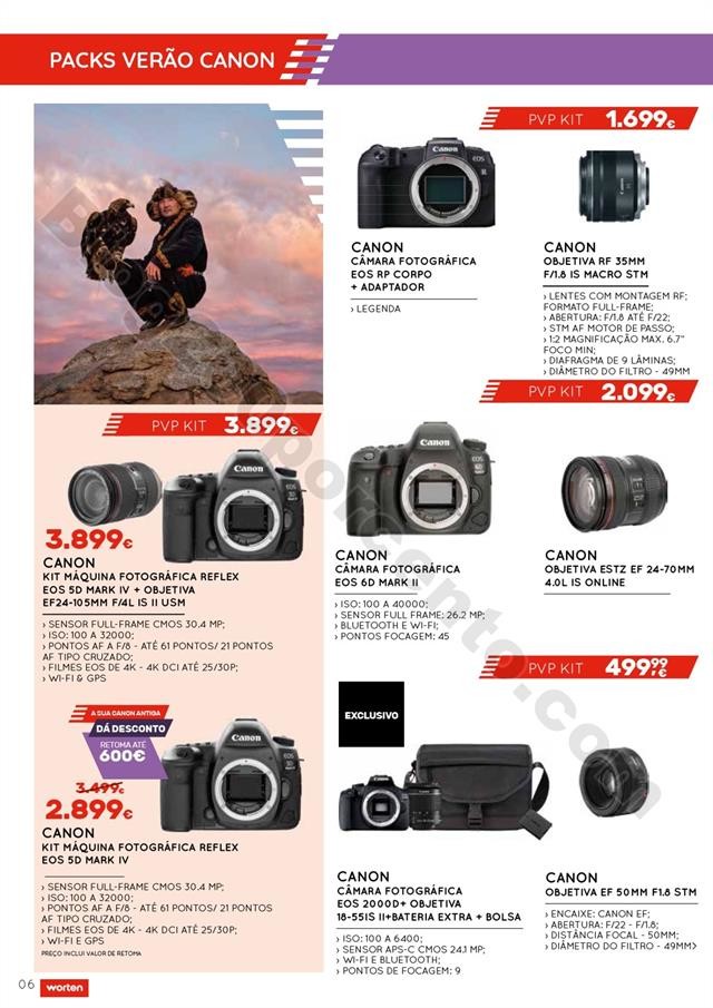 Antevisão Folheto WORTEN Especial Fotografia Prom