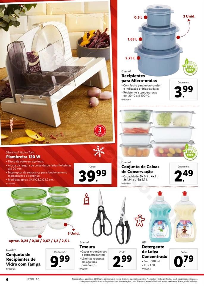 Antevisão Folheto LIDL Promoções de 2 a 8 dezem