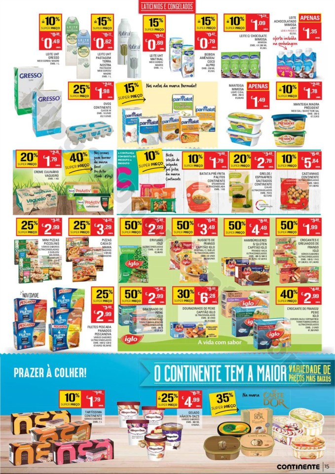 Antevisão Folheto CONTINENTE Promoções de 16 a 