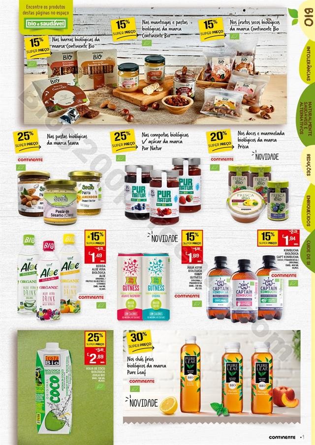 Antevisão Folheto CONTINENTE Feira Vida Saudável