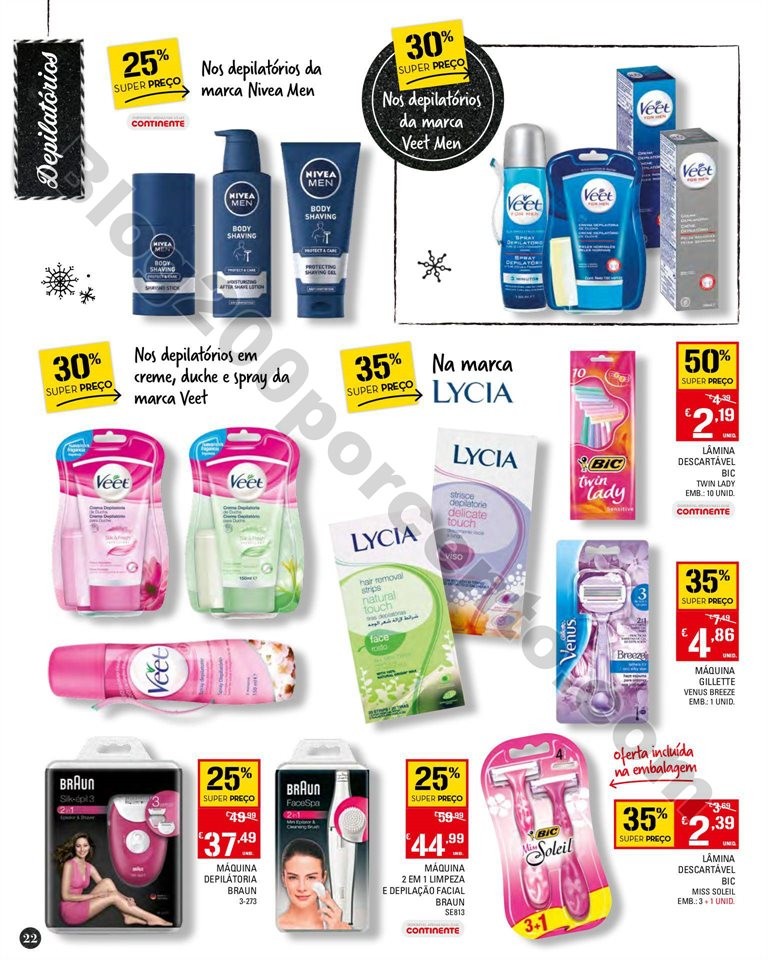 Antevisão Folheto CONTINENTE Fim de ano em Beleza