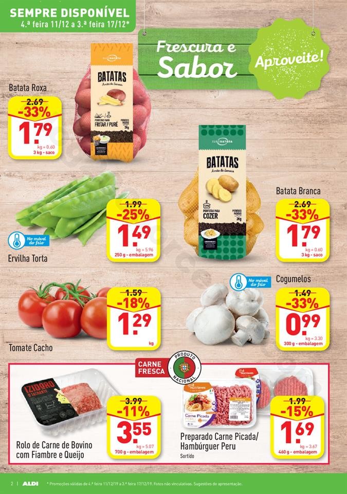 Antevisão Folheto ALDI Promoções a partir de 11