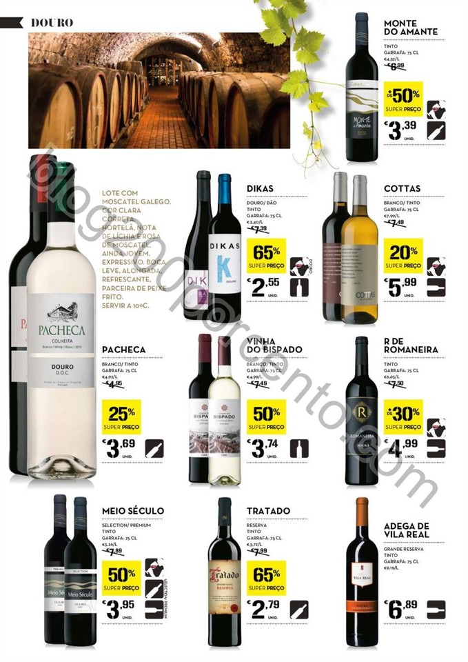 Antevisão Folheto CONTINENTE Vinhos promoções d