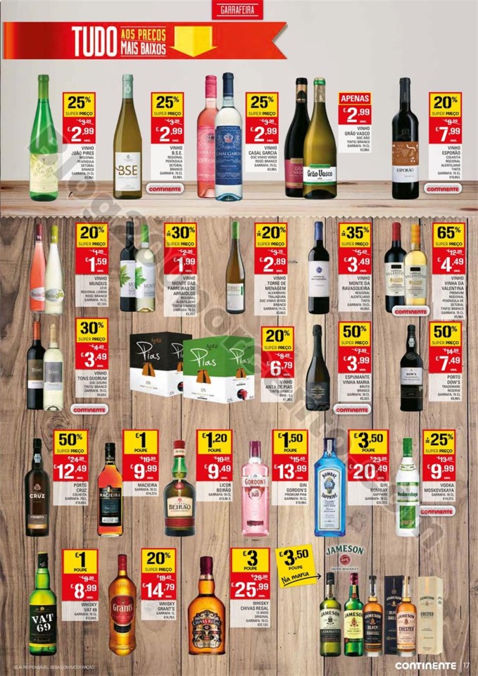 Antevisão Folheto CONTINENTE Promoções de 5 a 1