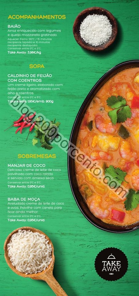 Novo Folheto PINGO DOCE Take Away promoções até